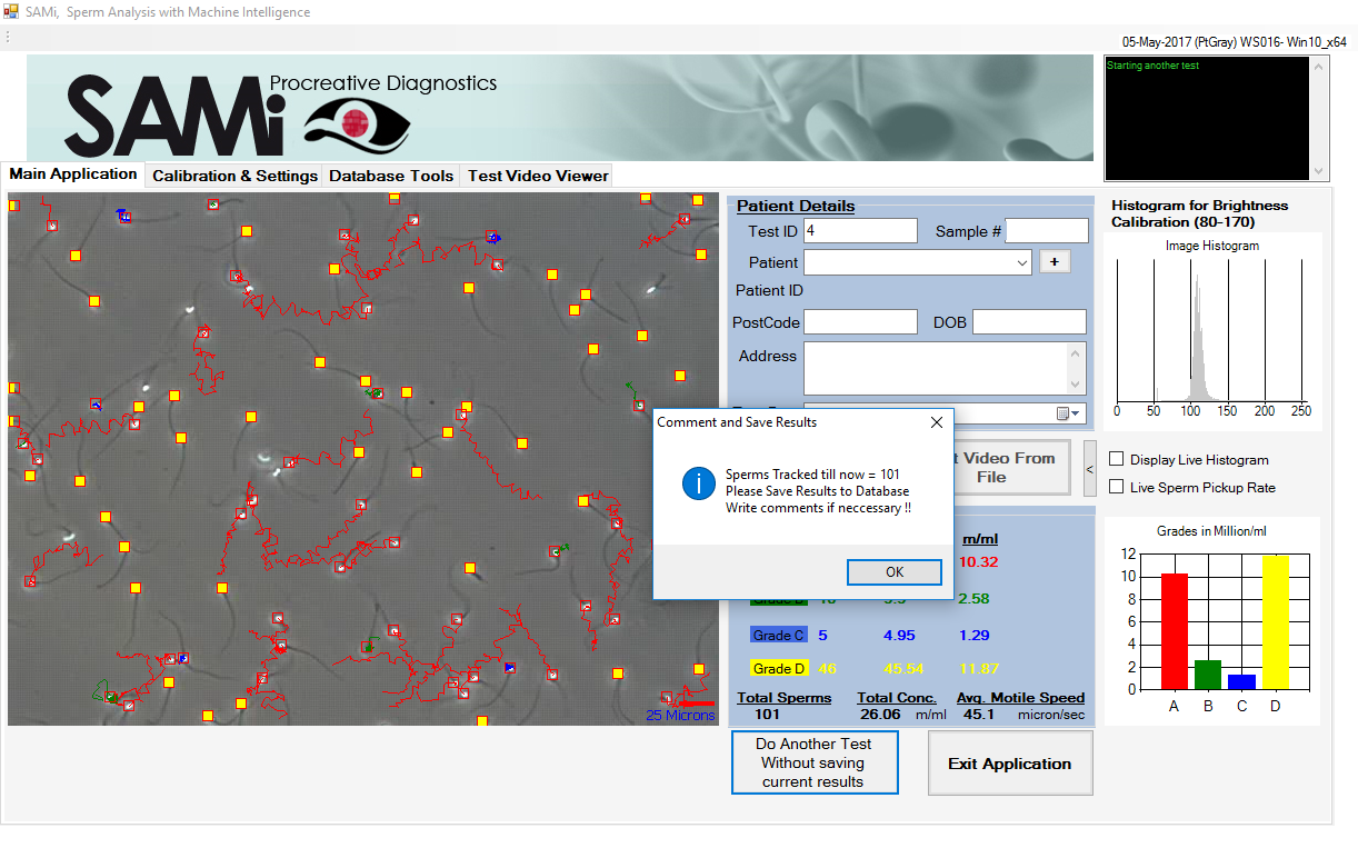 SAMi CASA Software Interface